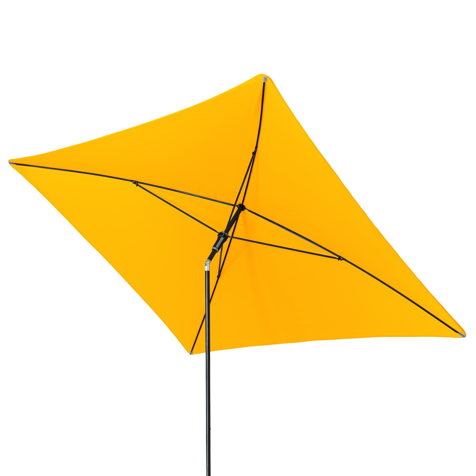 Doppler Sunline Manual Neo Waterproof 230 x 190 cm eckig Sonnenschirm in 5 Farben Mittelmastschirm Balkonschirm