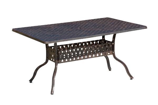 Inko Alu-Guss bronze Tisch 150x97x74 cm Inko Alu-Guss bronze Tisch 150x97x74 cm