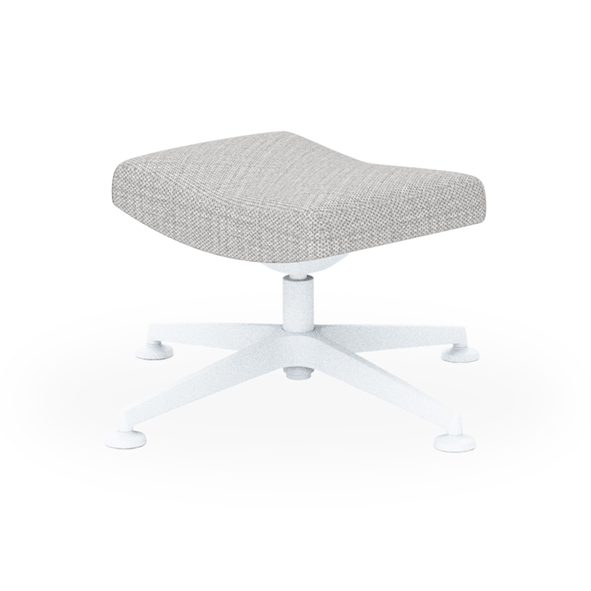 Best Freizeitmöbel Hocker Litus weiß/Humo grau ca. 75x85x42-48 cm Outdoorstoff Best Freizeitmöbel Hocker Litus weiß/Humo grau ca. 75x85x42-48 cm Outdoorstoff