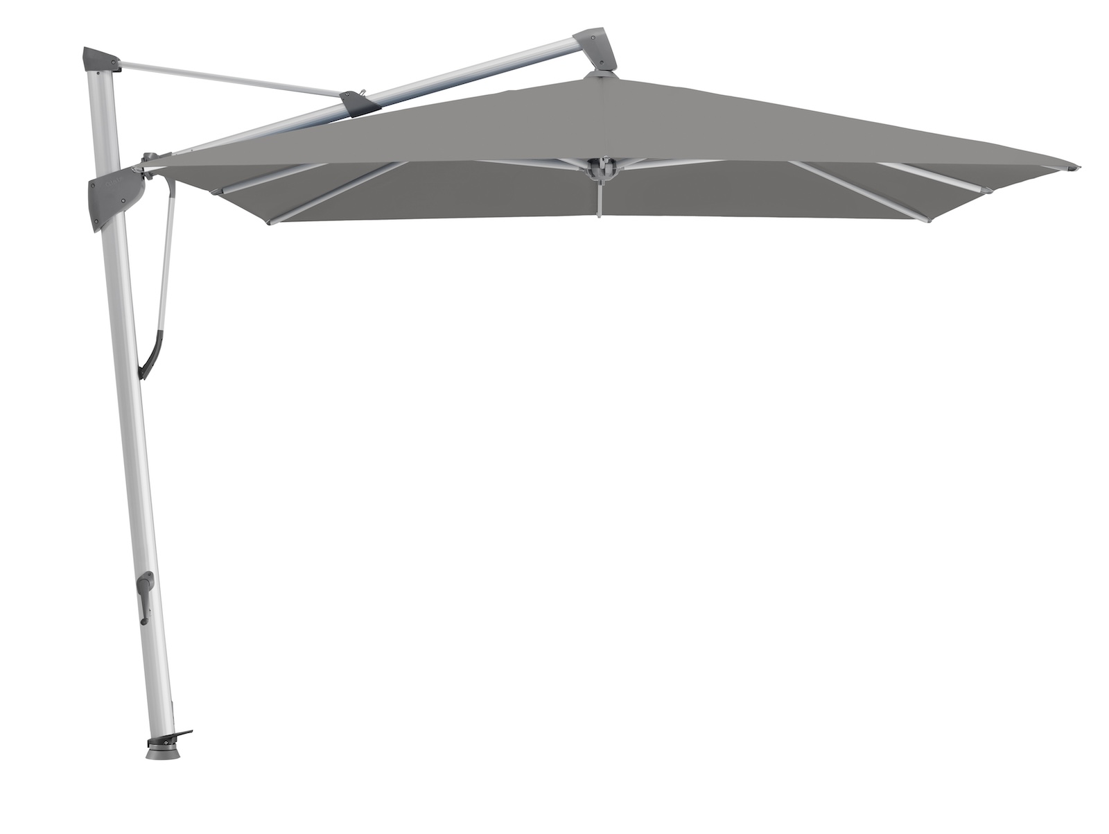 GLATZ Ampelschirm SOMBRANO® S+ quadratisch 300 x 300 cm Freiarmschirm in 23 Farben wählbar