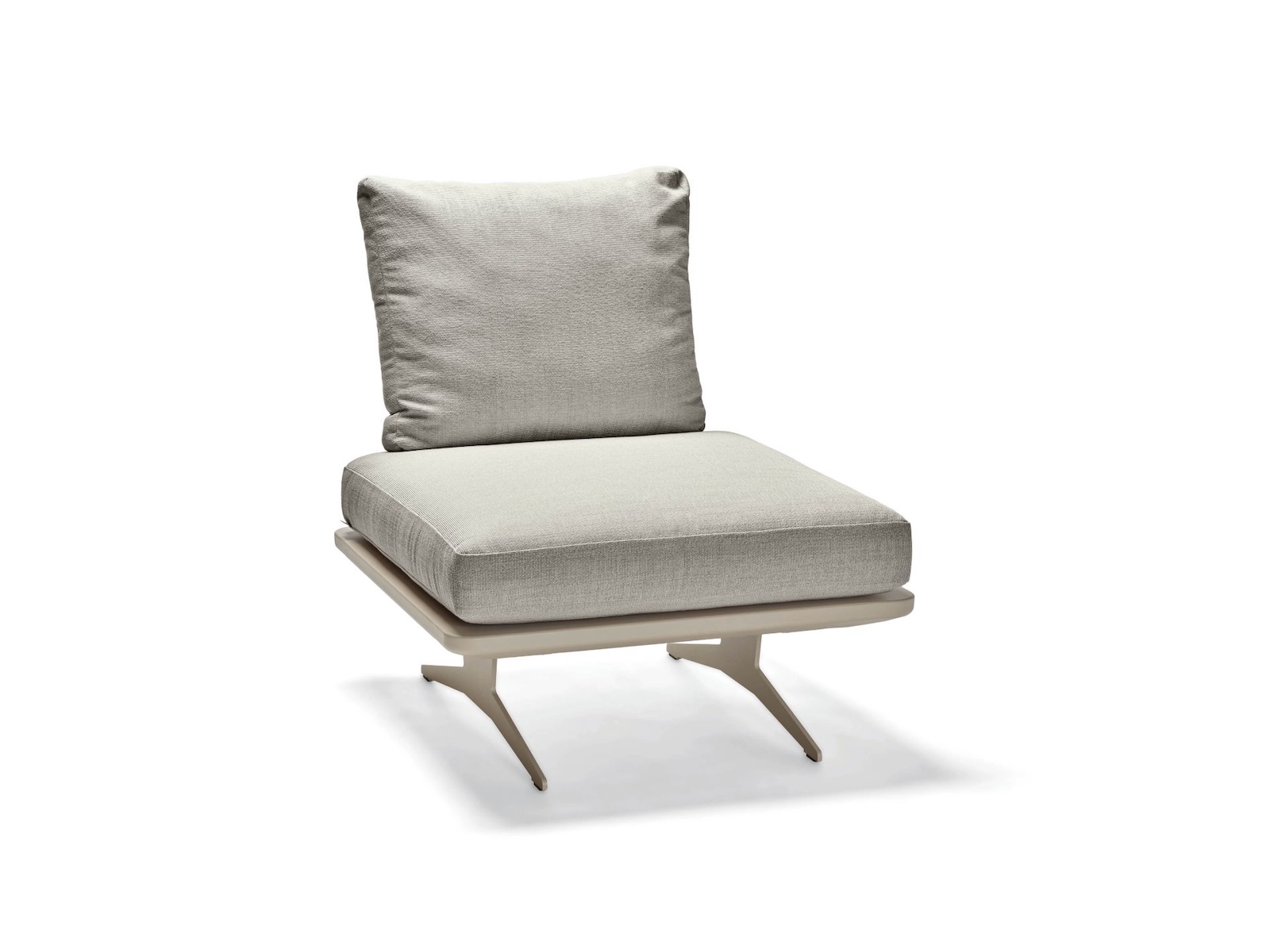 Stern Enya Lounge-Set 7-teilig Greige/Macchiato Lounge-Bank Lounge-Tisch Eckmodul Mittelelement