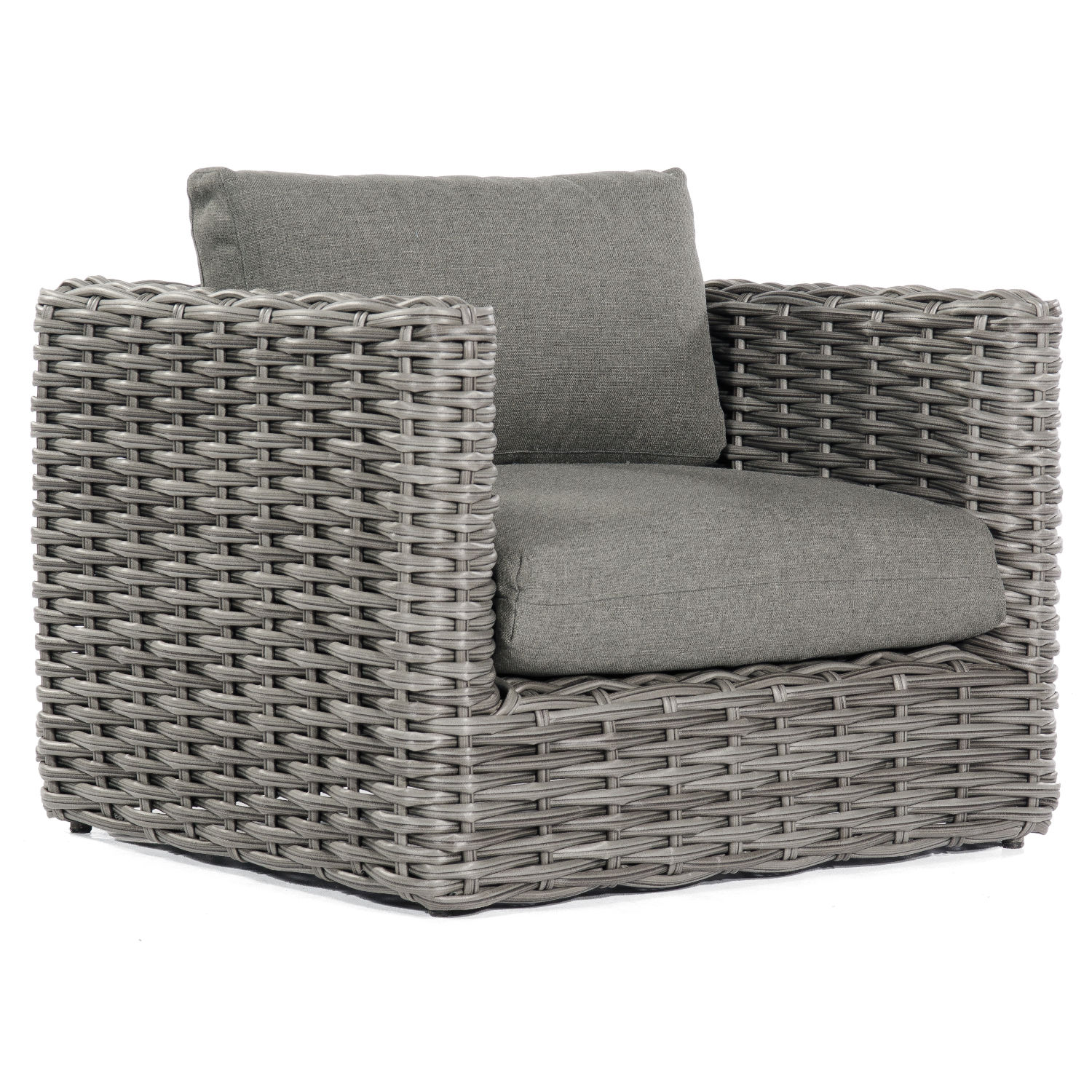 Sonnenpartner 3-teilige Lounge-Sitzgruppe Sands Aluminium mit Polyrattan charcoal Loungesitzgruppe