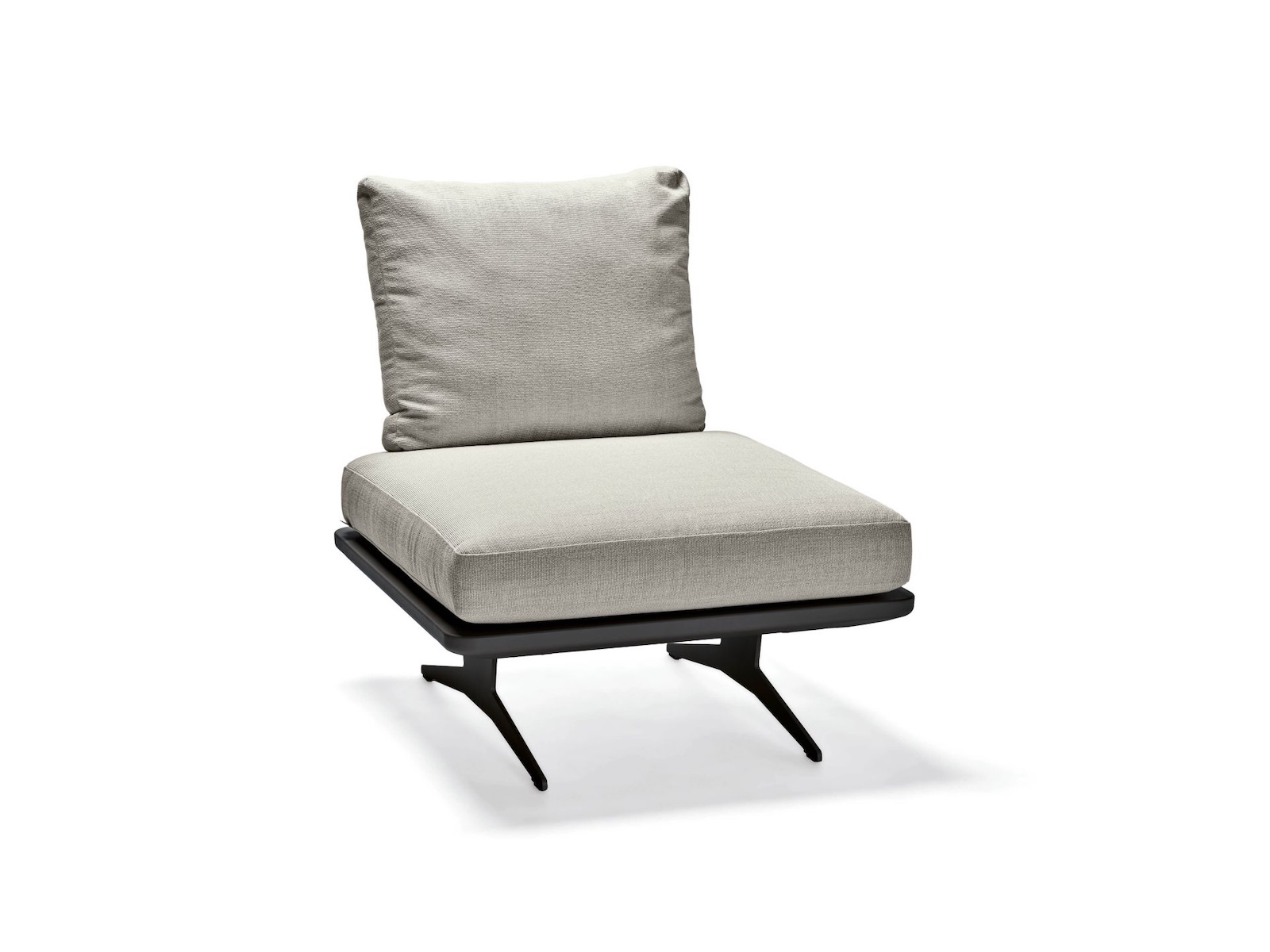 Stern Enya Lounge-Set 7-teilig Macchiato Lounge-Bank Lounge-Tisch Eckmodul Mittelelement Anstecktische