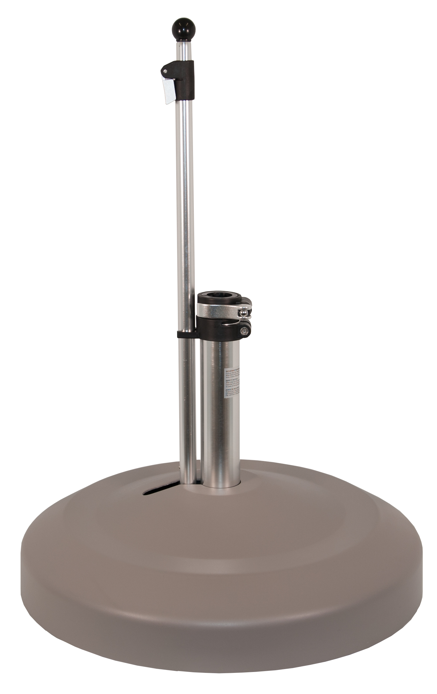 Liro Schirmständer Midi 60 K mit Schnellspannung Ø61 graphit 50K-61-03