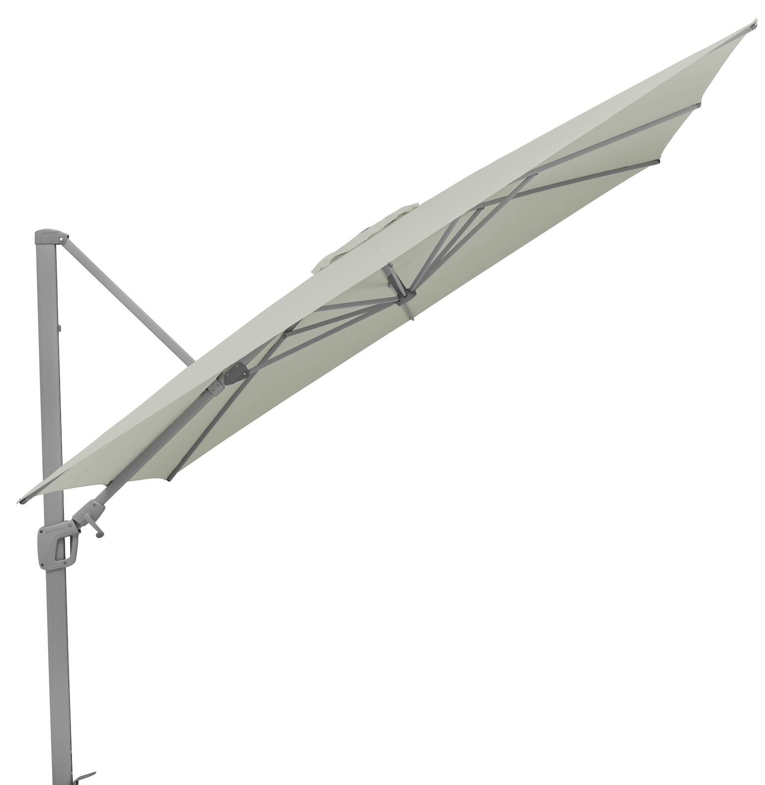 Sonnenschirm SUNCOMFORT® by Glatz Sunflex 300 x 300 cm in Light Grey 013
