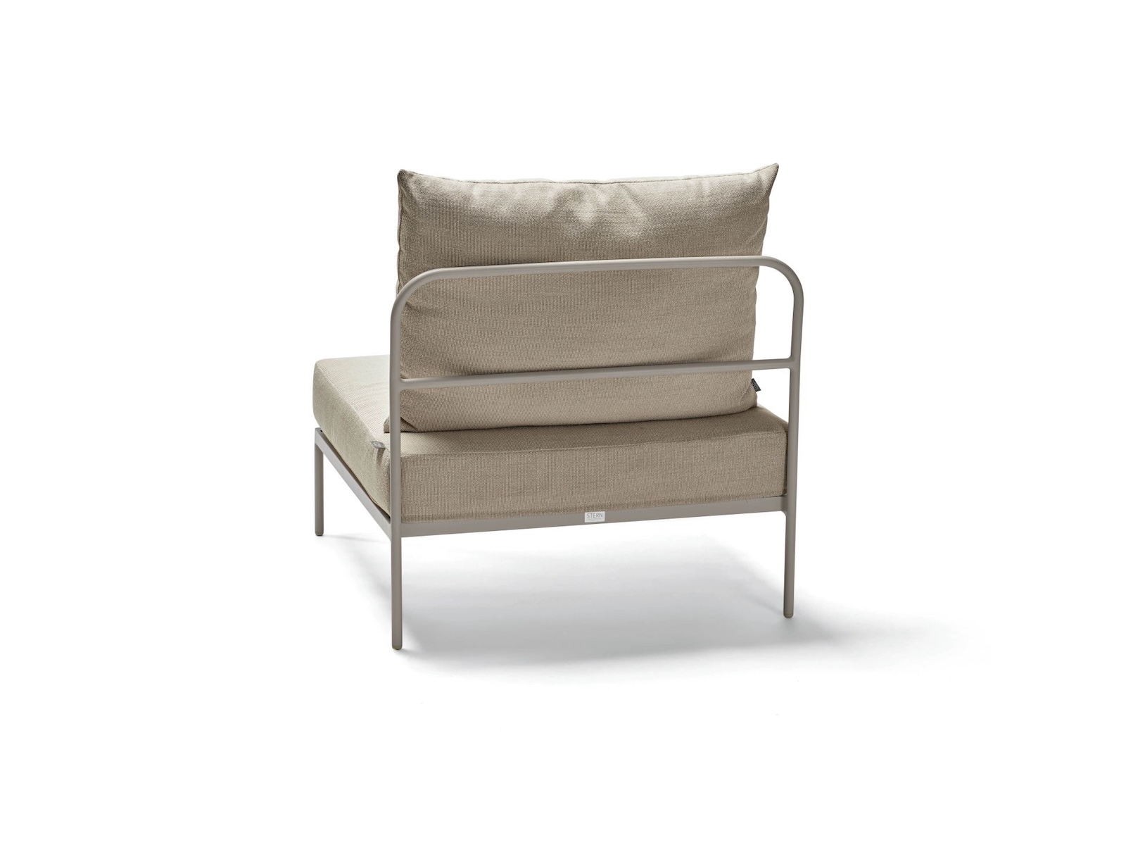 Stern Coco Lounge-Mittelelement Lounge-Bank Lounge-Sofa Gartensofa greige/muskat