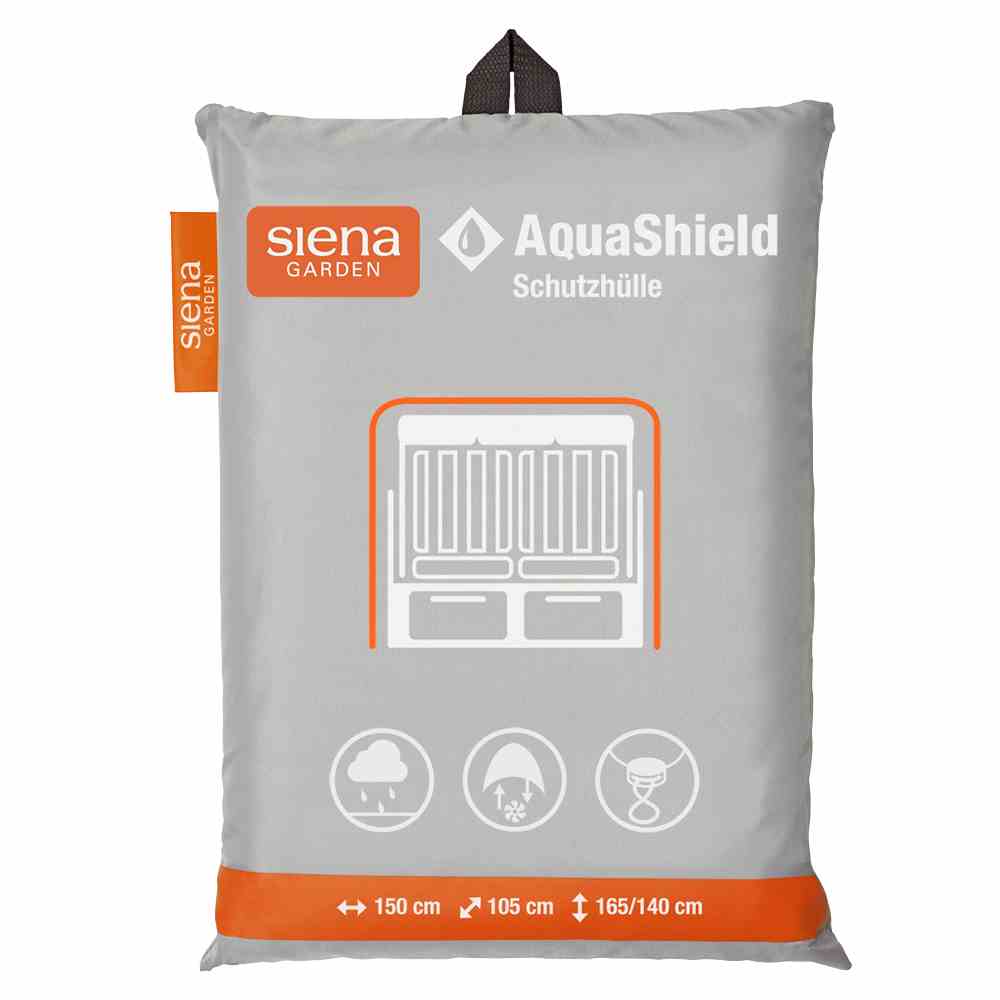 Siena Garden AquaShield Strandkorbhülle  - hellgrau, Polyester