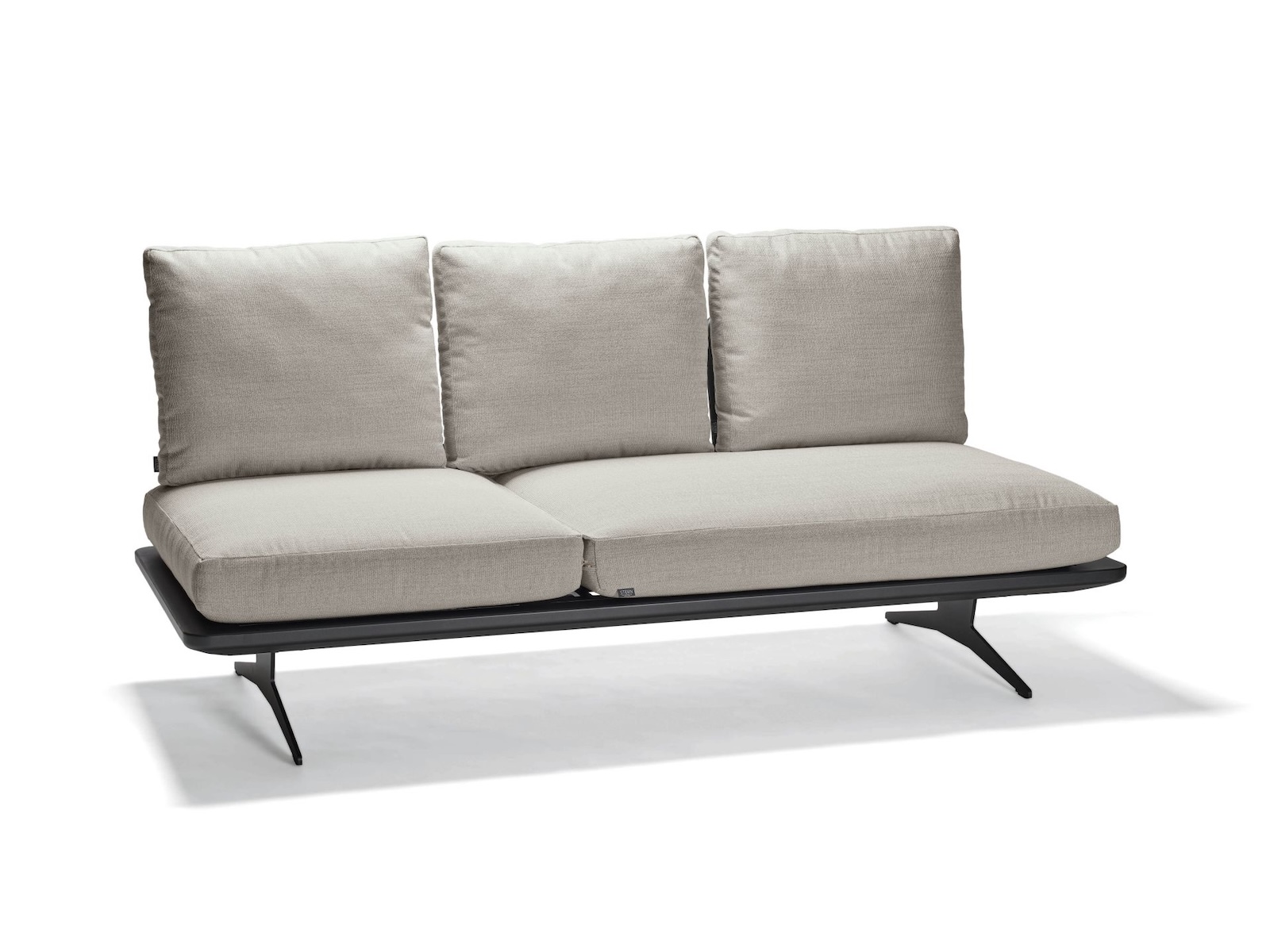 Stern Enya Lounge-Set 7-teilig Macchiato Lounge-Bank Lounge-Tisch Eckmodul Mittelelement Anstecktische