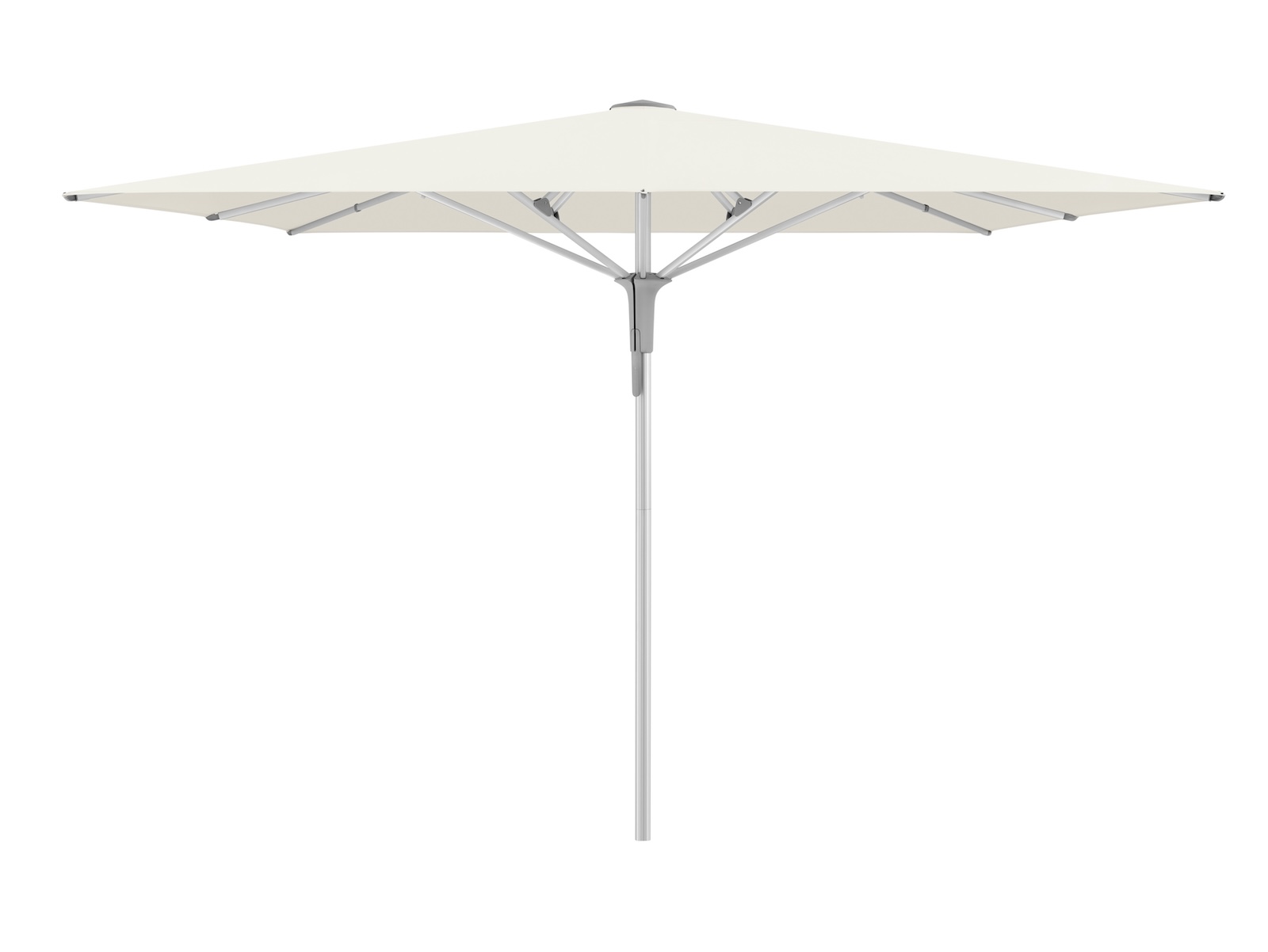 GLATZ Sonnenschirm FORTERO® Pro rechteckig 300 x 200 cm Farbe 158 Off White Mittelmastschirm