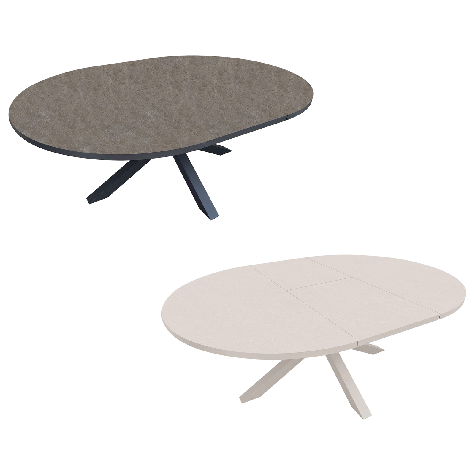 Best Freizeitmöbel Belgrado ausziehbarer Esstisch Dinning-Tisch Gartentisch bis 200cm