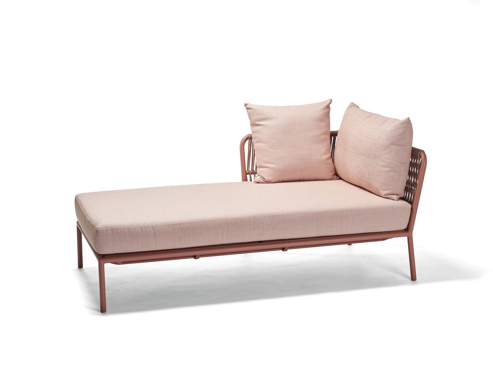 Stern Romy Lounge-Set 4-teilig Lychee/Terra Lounge-Liege Eckelement Tisch