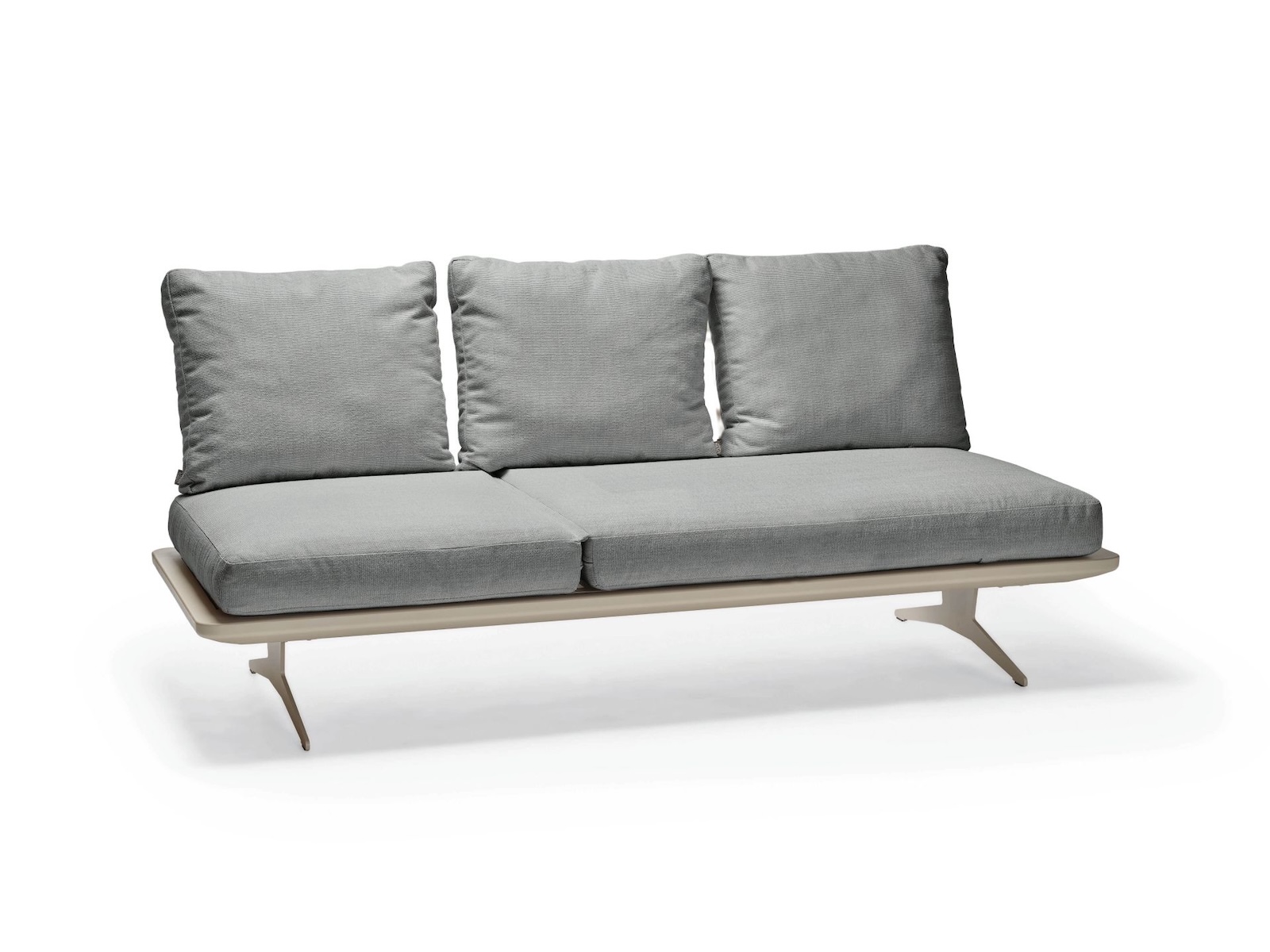 Stern Enya Lounge-Set 7-teilig Greige/Granitgrau Lounge-Bank Lounge-Tisch Eckmodul Mittelelement