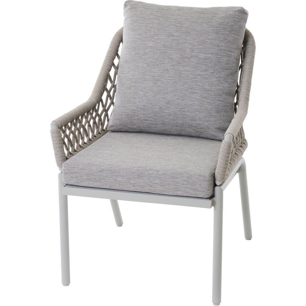 Siena Garden Chester Comfort+ Sessel matt seidengrau/taupe-grau