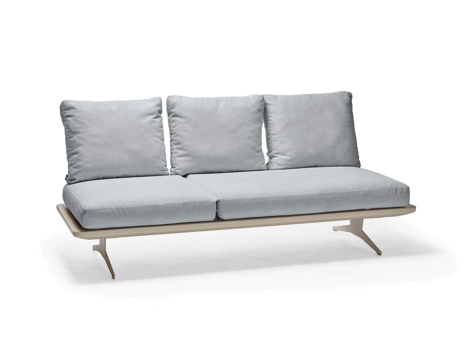 Stern Enya Lounge-Set 7-teilig Greige/Perlgrau Lounge-Bank Lounge-Tisch Eckmodul Mittelelement