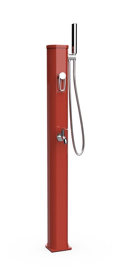 Formidra Jolly Go 20L Solardusche Gartendusche Außendusche 20 Liter Aluminium Terrakotta