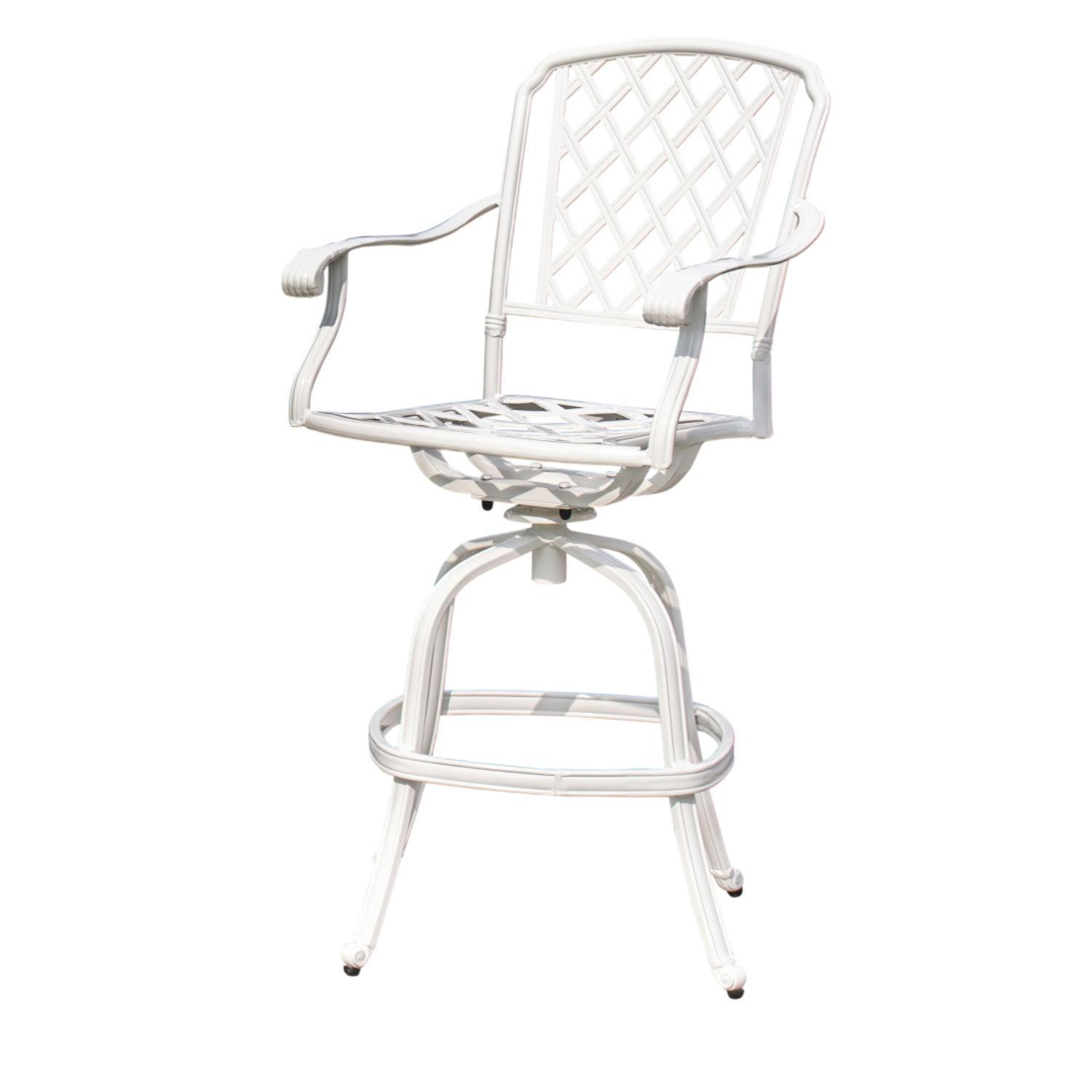 Inko Barsessel Rocco Alu-Guss 63,5x62,5x125 cm Barhocker 2 Farben zur Wahl Inko Barsessel Rocco Alu-Guss 63,5x62,5x125 cm Barhocker 2 Farben zur Wahl