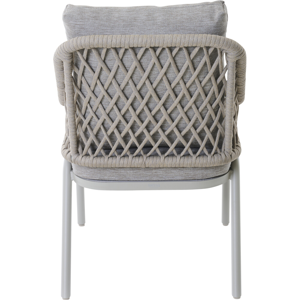 Siena Garden Chester Comfort+ Sessel matt seidengrau/taupe-grau