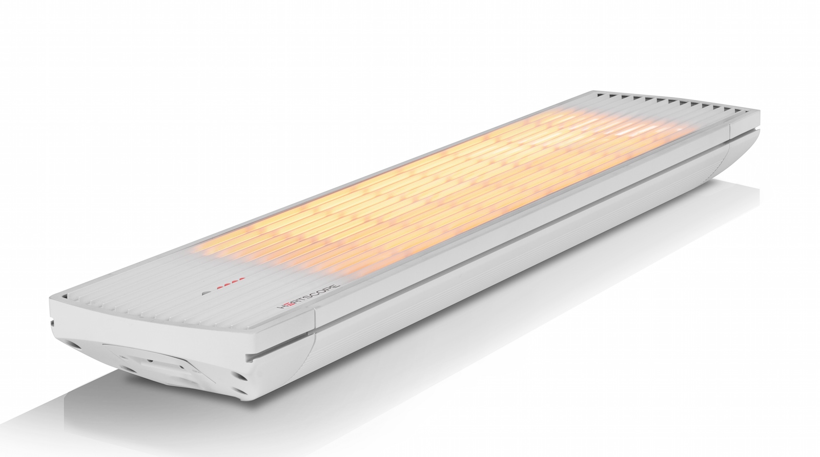 Heatscope Spot Heizstrahler 2800 Watt Carbonstrahler IP24 Weiß 88,4x18,4x7,8 cm