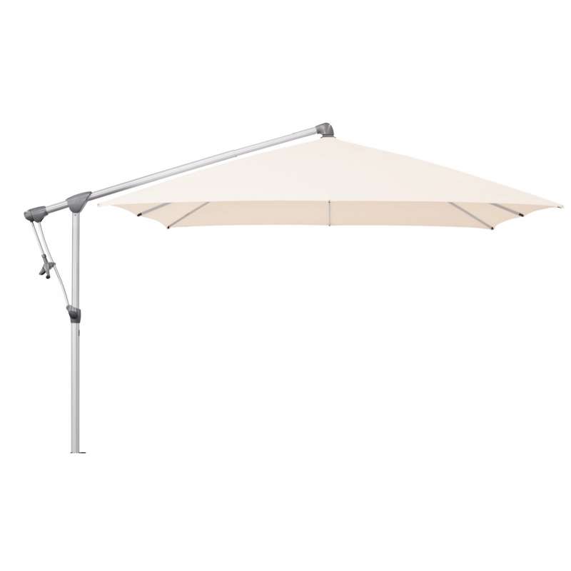 GLATZ Sonnenschirm SUNWING® C+ 260 x 260 cm Stoffklasse 5 Champagne 523