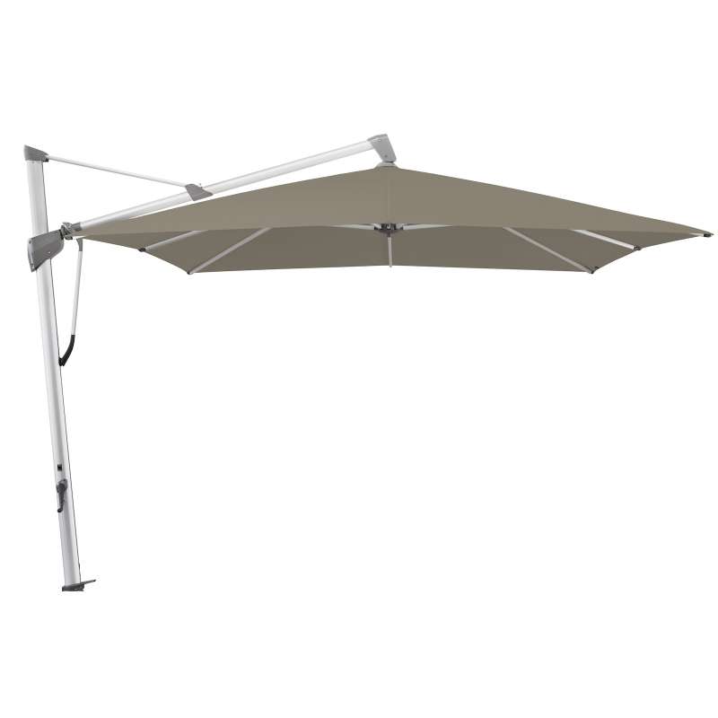 GLATZ Sonnenschirm SOMBRANO® S+ 400 x 300 cm Stoffklasse 4 Taupe 461