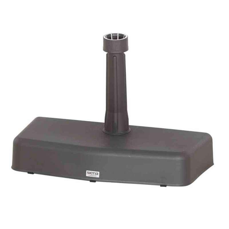 Siena Garden Schirmständer 20 KG KUNSTSTOFF/BETON, für Schirmstöcke Ø 19-38 mm, 50x25x9 cm J40985