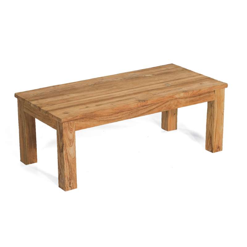 Sonnenpartner Loungetisch Charleston 120x60 cm Teakholz Old Teak Tisch Gartentisch