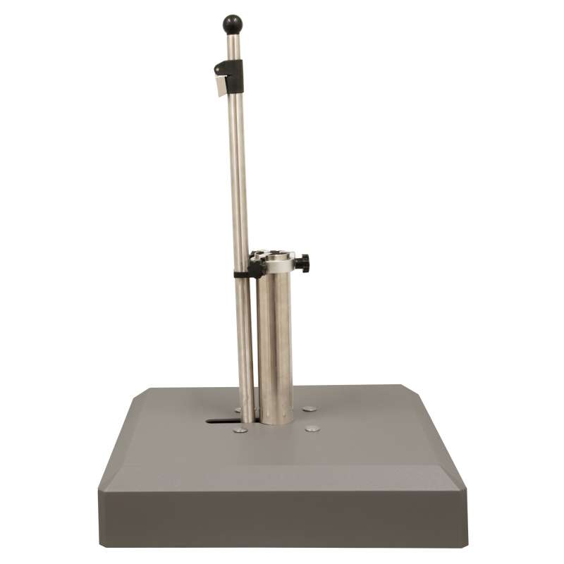 Liro Schirmständer Alu-Vario 65 S mit flexibler Klemmung 55 x 55 cm graphit V2S-65-03