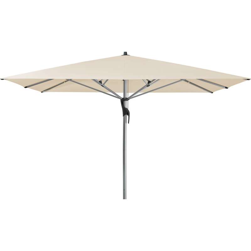 GLATZ Sonnenschirm FORTELLO® easy 400 x 400 cm Stoffklasse 2 Eggshell 150