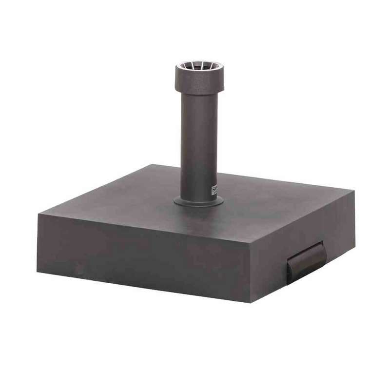Siena Garden Schirmständer 37 KG KUNSTSTOFF/BETON, für Schirmstöcke Ø 21-54 mm, 40x40x11 cm J73640