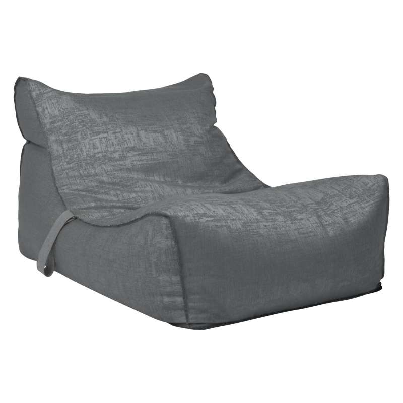 Stern Chillsessel Matti Outdoorstoff dunkelgrau/schiefergrau 120x78 cm Loungesessel Sitzsack Sessel