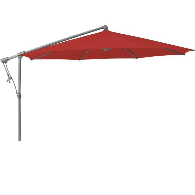 GLATZ Sonnenschirm SUNWING® C+ rund ø 300 cm Stoffklasse 4 Carmine 403