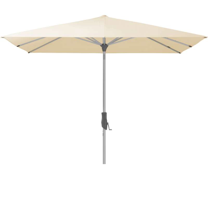 GLATZ Sonnenschirm ALU-TWIST easy 210 x 150 cm Stoffklasse 2 Eggshell 150