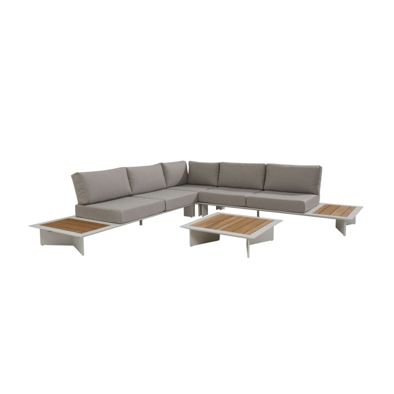 Aqua-Saar Cosmopolitan II Diningsofa Loungesofa 4-teilig Komplettset Ecklounge Sofa