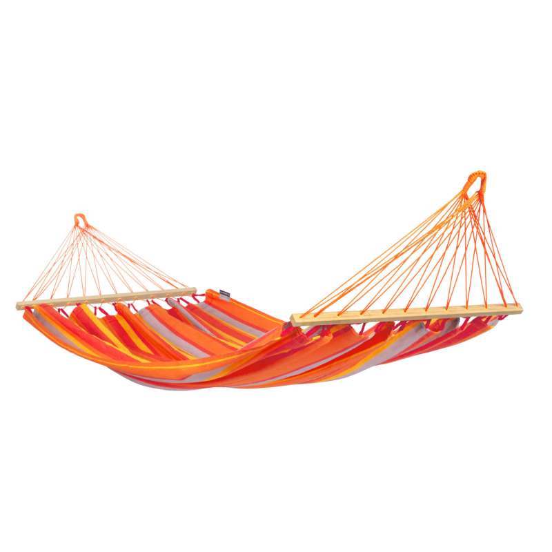 La Siesta Single-Hängematte ALISIO toucan orange Einzel-Stabhängematte Outdoor