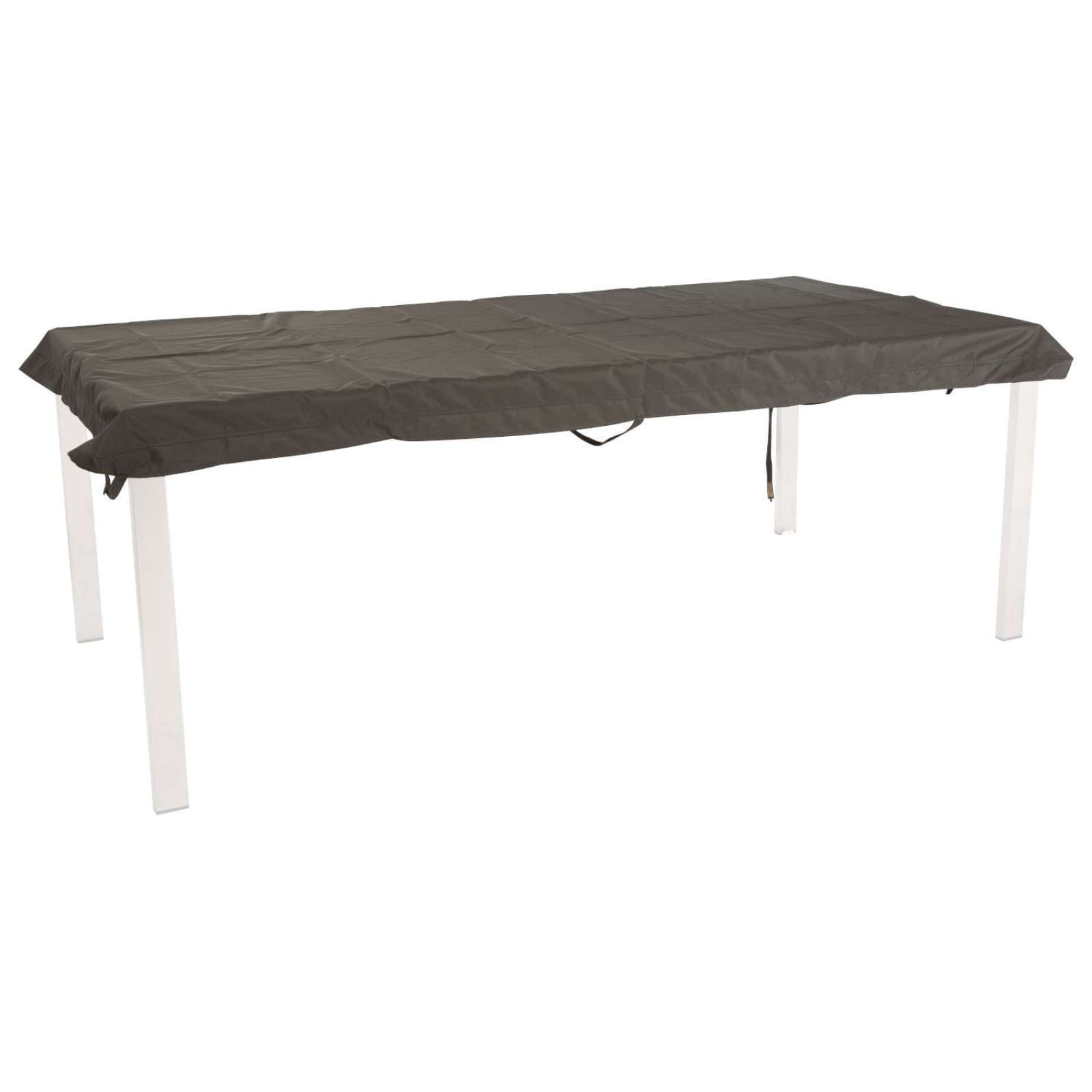Stern Schutzhülle für Tisch 200x100 cm Polyester grau mit Bindebändern