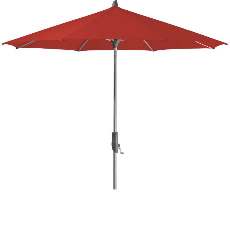 GLATZ Sonnenschirm ALU-TWIST rund ø 270 cm Stoffklasse 4 Carmine 403