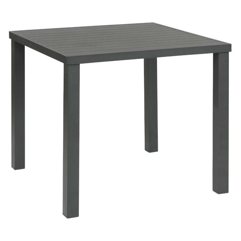 Inko Gartentisch Ronda Alu 90x90x74,5 cm Terrassentisch 4 Farben zur Auswahl