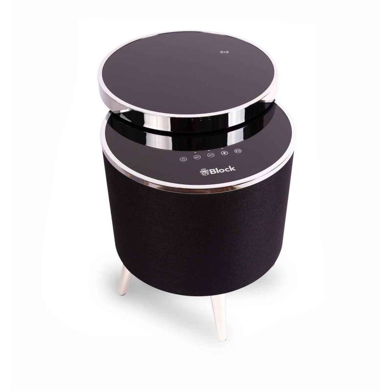 Block Helsinki Modern Tischlautsprecher Tisch mit Bluetooth Laut­spre­cher von Audioblock
