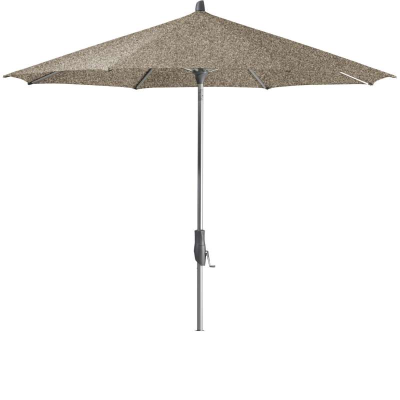 GLATZ Sonnenschirm ALU-TWIST rund ø 330 cm Stoffklasse 4 Taupe 461