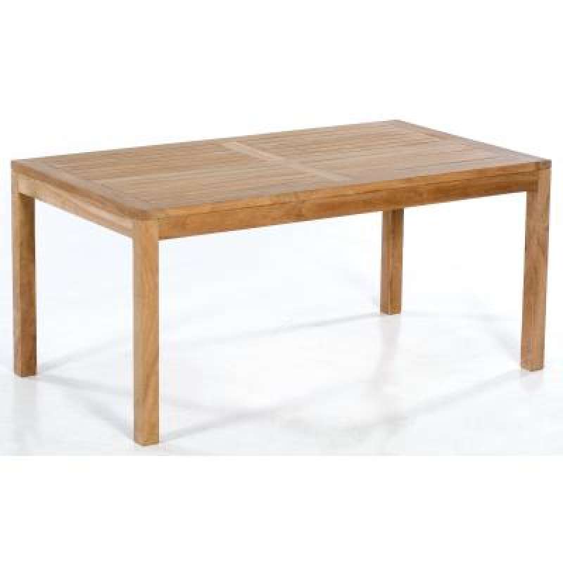 Sonnenpartner Sunny Smart Gartentisch Wellington 160 x 90 cm Teakholz Teak Pure