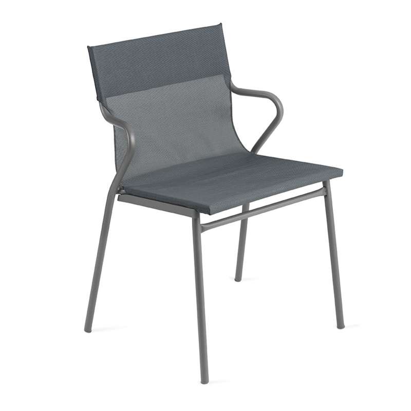 Lafuma Horizon Sessel Objektmöbel Loungestuhl Farbe Storm Grey LFM9001-9075
