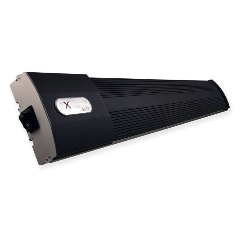 ExtremeLine HeatZone schwarz Keramik Dunkelstrahler 1800 W mit Steuerungssystem Heizstrahler
