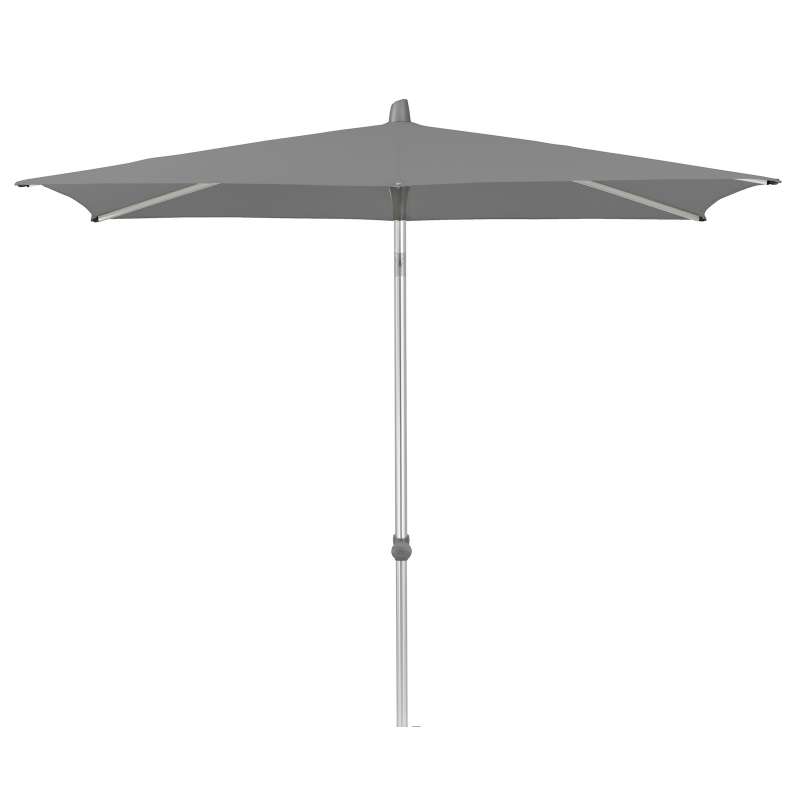 GLATZ Sonnenschirm ALU-SMART rechteckig 210 x 150 cm Stoffklasse 4 Smoke 420