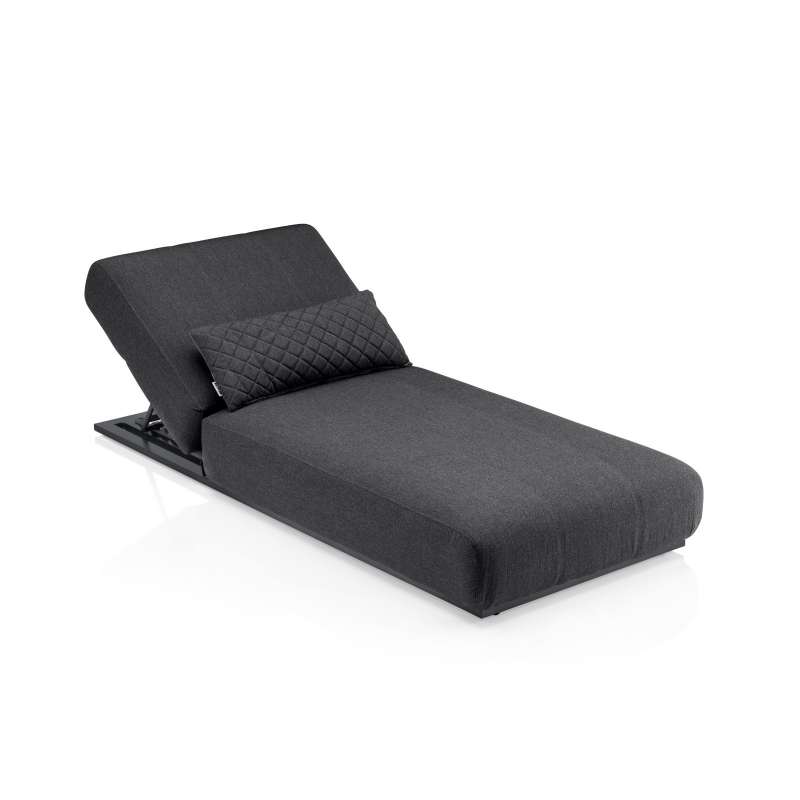 Kettler Sonnenliege Daybed EGO anthrazit/sooty Aluminium Sunbrella®