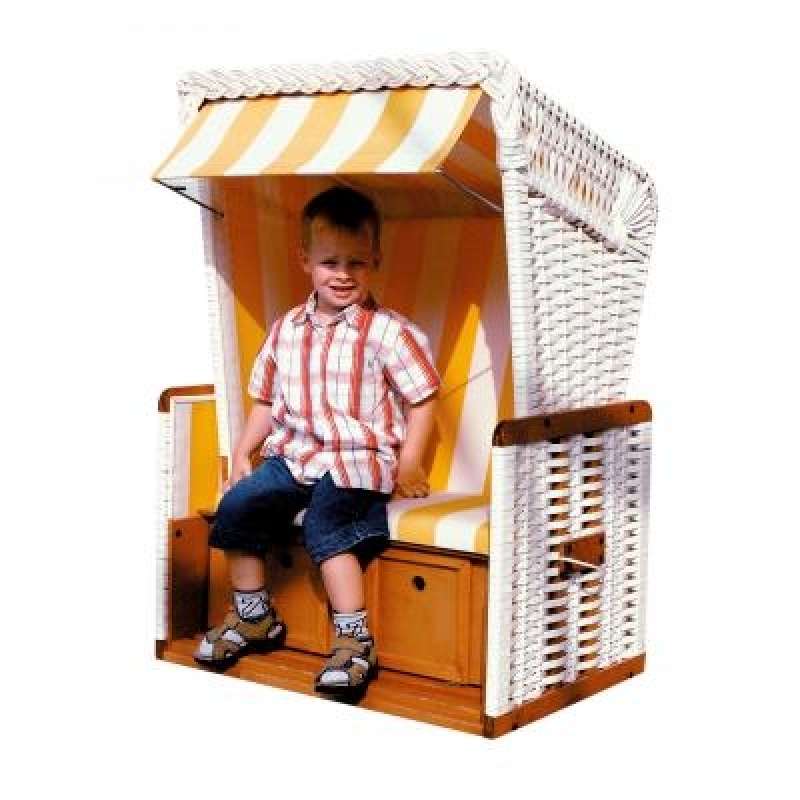 Sonnenpartner Kinderstrandkorb Mini in 3 verschiedenen Farben 81x56x115 cm