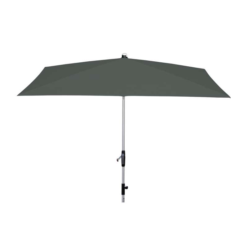 Doppler Knirps SILVER Automatic Sonnenschirm 230 x 150 cm Dunkelgrau 479443