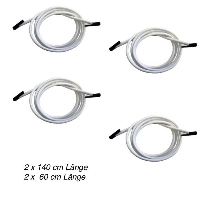 Lafuma Liegestuhl Gummischnur für RSX und RSXA mit Endkappe weiß LFM2322.0020