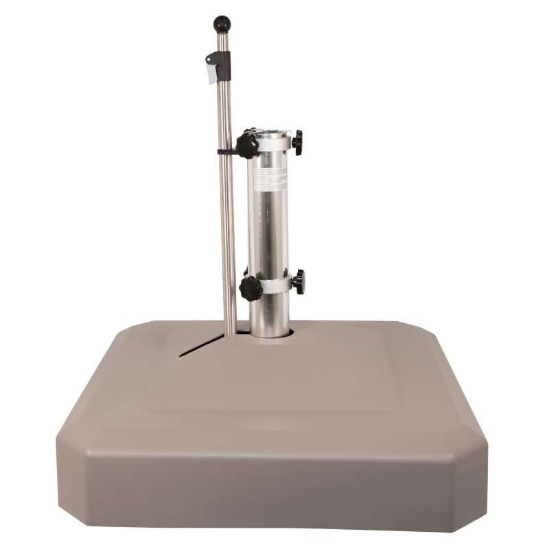 Liro Schirmständer Midi Plus 100 S mit flexibler Klemmung 75 x 75 cm graphit 100S-75-03