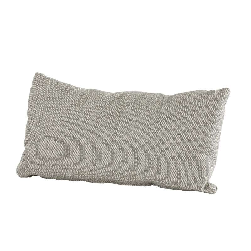 4Seasons Outdoor Pillow Outdoorkissen 30 x 60 cm Fontalina grau Kissen mit Reißverschluss