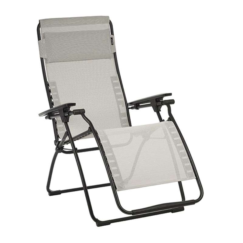 Lafuma Futura DuoToile Porteuse Galet Tube Noir Relaxliege Batyline LFM3113.3294